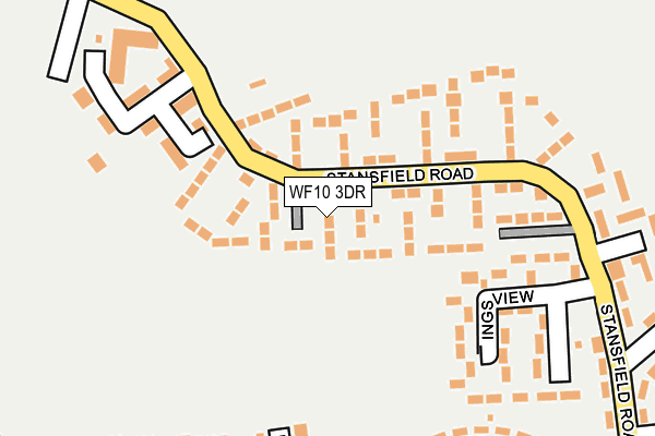 WF10 3DR map - OS OpenMap – Local (Ordnance Survey)