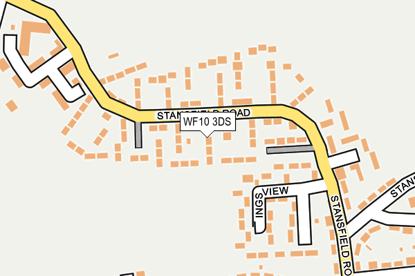 WF10 3DS map - OS OpenMap – Local (Ordnance Survey)
