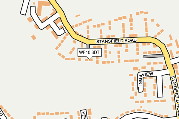 WF10 3DT map - OS OpenMap – Local (Ordnance Survey)