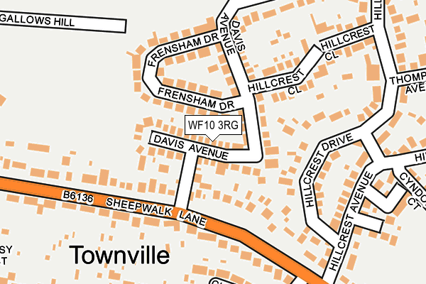 Map of FIVE TOWNS EATS LIMITED at local scale