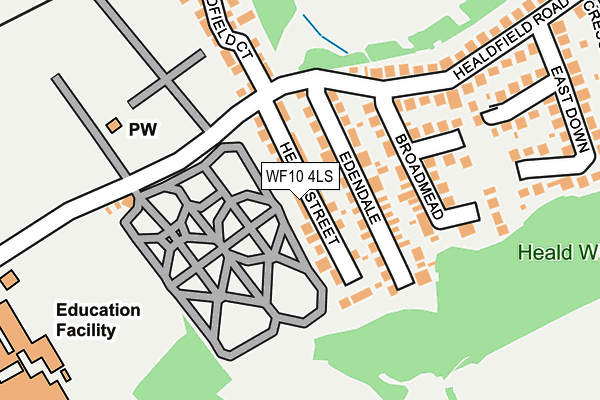 Map of RURAL SECURITY YORKSHIRE LTD at local scale