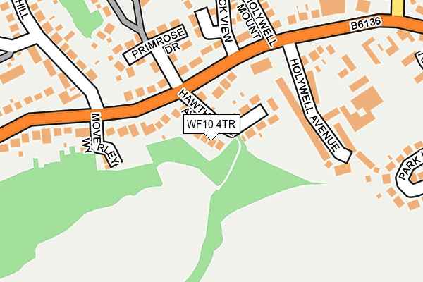WF10 4TR map - OS OpenMap – Local (Ordnance Survey)