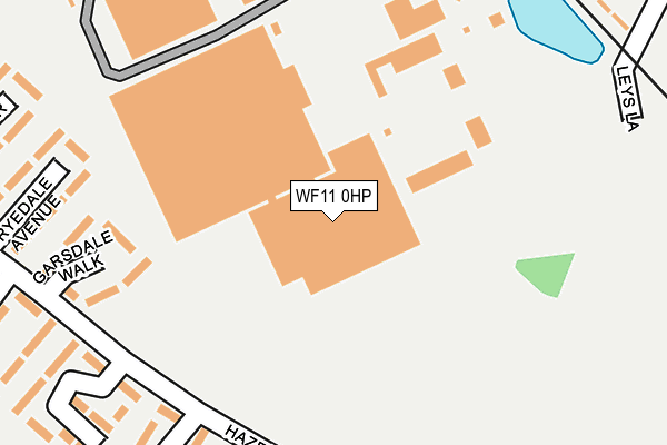 WF11 0HP map - OS OpenMap – Local (Ordnance Survey)