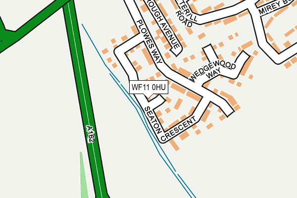 WF11 0HU map - OS OpenMap – Local (Ordnance Survey)