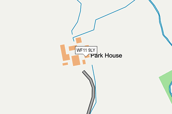 WF11 9LY map - OS OpenMap – Local (Ordnance Survey)