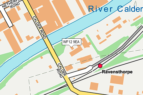 Map of RS AUTO SALVAGE LTD at local scale