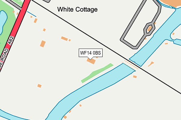 Map of WHITE COTTAGE COMMERCIALS LTD at local scale