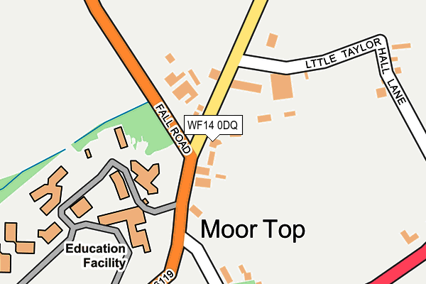 Map of MIRFIELD BREWERY LIMITED at local scale