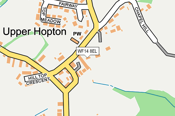 Map of HOPTON BUILD (YORKSHIRE) LTD at local scale