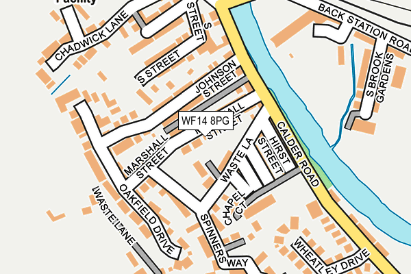 Map of LAYOR OKELE & CO LTD at local scale