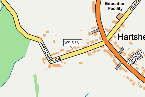Map of EMS (HARTSHEAD) LTD at local scale