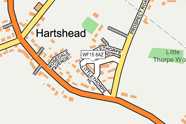 Map of HELLIWELL HANDSCOMB LLP at local scale