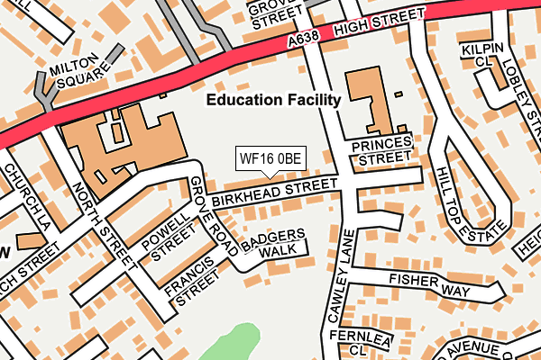 Map of BED CENTRE LTD at local scale