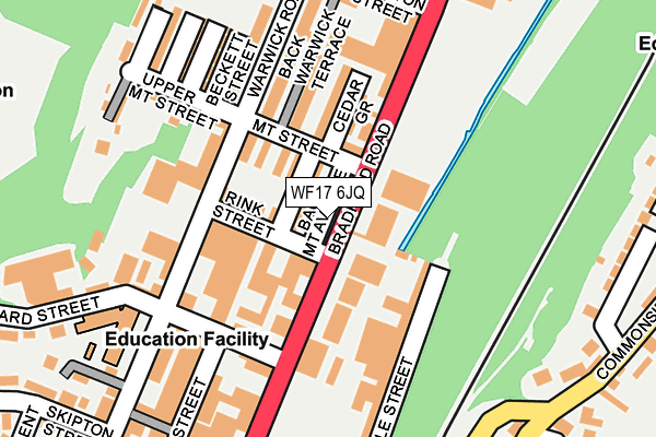 Map of IMPRESS PRINTERS (UK) LIMITED at local scale