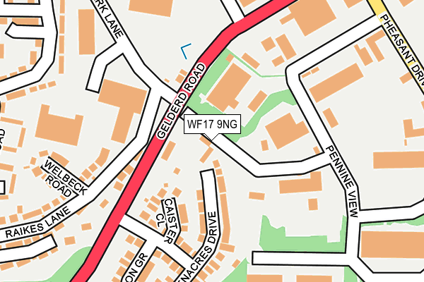 Map of SAMCO (YORKS) LTD at local scale