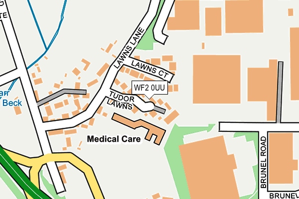 Map of KIRKMAN COURT LIMITED at local scale