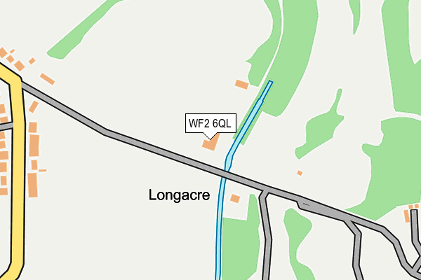 WF2 6QL map - OS OpenMap – Local (Ordnance Survey)