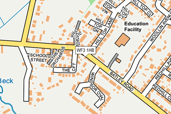 Map of ACCESS PLANS LTD at local scale