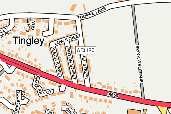 Map of STONEY LANE PROPERTIES LIMITED at local scale