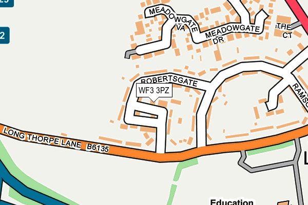 Map of LEEDS LIFTING GEAR CO. LIMITED at local scale