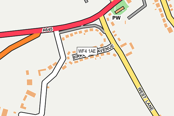 Map of BIRKWOOD TRANSPORT SERVICES LIMITED at local scale