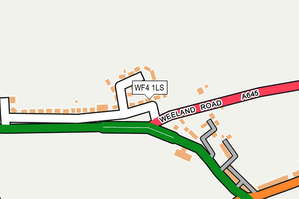 WF4 1LS map - OS OpenMap – Local (Ordnance Survey)