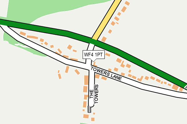 Map of ABBOTTS (SHARLSTON) LIMITED at local scale