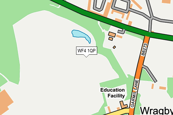 WF4 1QP map - OS OpenMap – Local (Ordnance Survey)