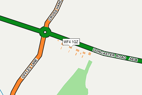 WF4 1QZ map - OS OpenMap – Local (Ordnance Survey)