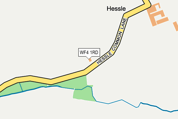 WF4 1RD map - OS OpenMap – Local (Ordnance Survey)