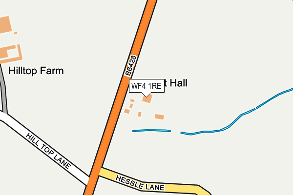 WF4 1RE map - OS OpenMap – Local (Ordnance Survey)