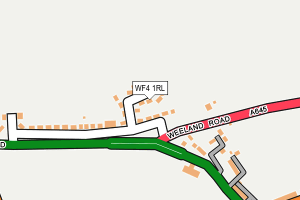 WF4 1RL map - OS OpenMap – Local (Ordnance Survey)