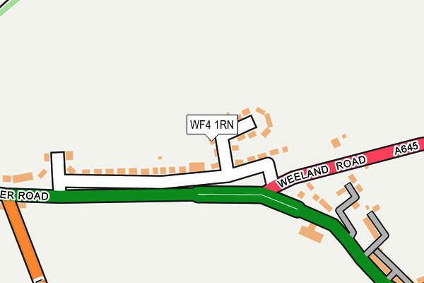 WF4 1RN map - OS OpenMap – Local (Ordnance Survey)