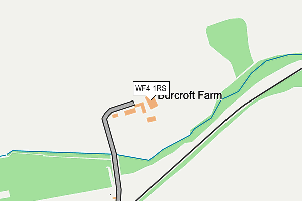 WF4 1RS map - OS OpenMap – Local (Ordnance Survey)