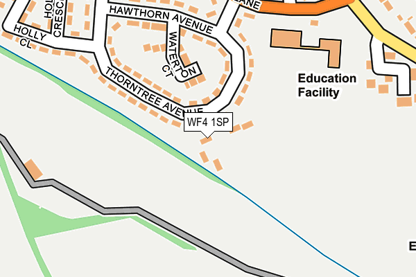 WF4 1SP map - OS OpenMap – Local (Ordnance Survey)