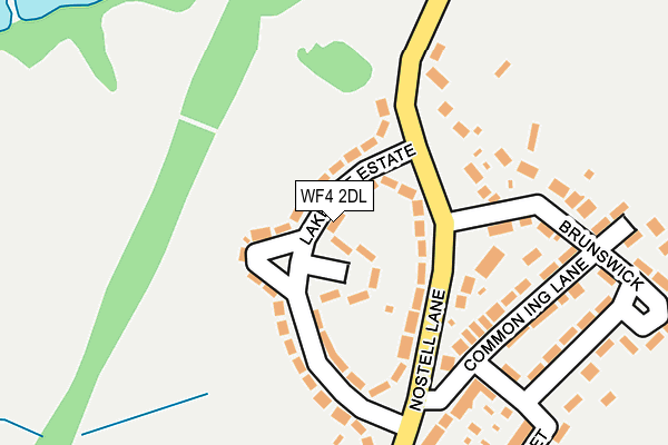 WF4 2DL map - OS OpenMap – Local (Ordnance Survey)