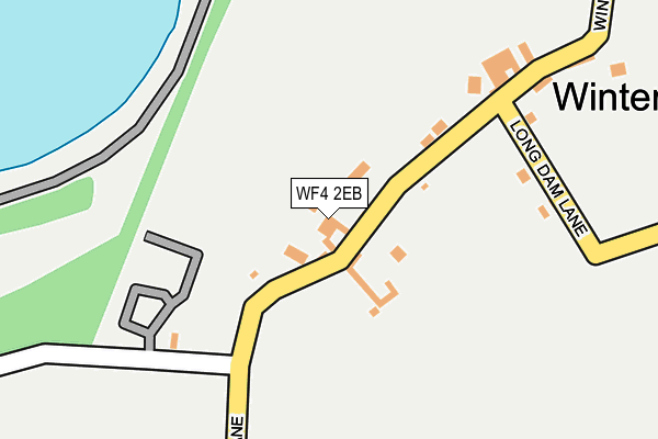 WF4 2EB map - OS OpenMap – Local (Ordnance Survey)