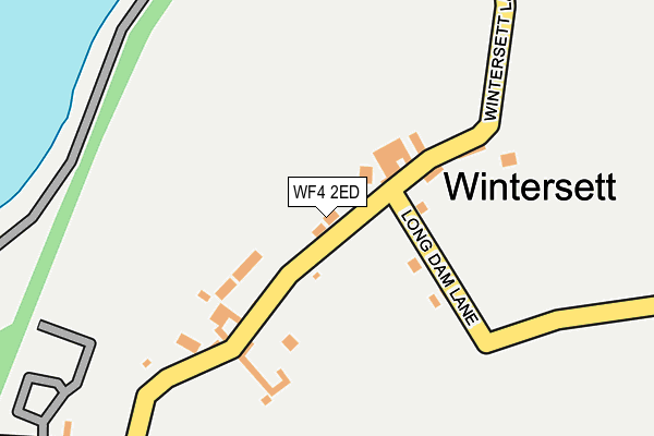 WF4 2ED map - OS OpenMap – Local (Ordnance Survey)