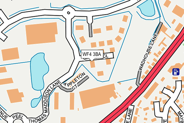 Map of ADVERTWISE LTD at local scale