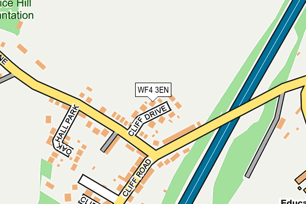WF4 3EN map - OS OpenMap – Local (Ordnance Survey)