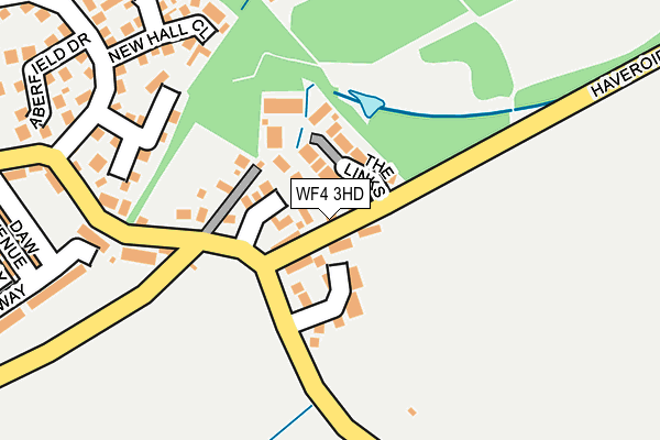 WF4 3HD map - OS OpenMap – Local (Ordnance Survey)