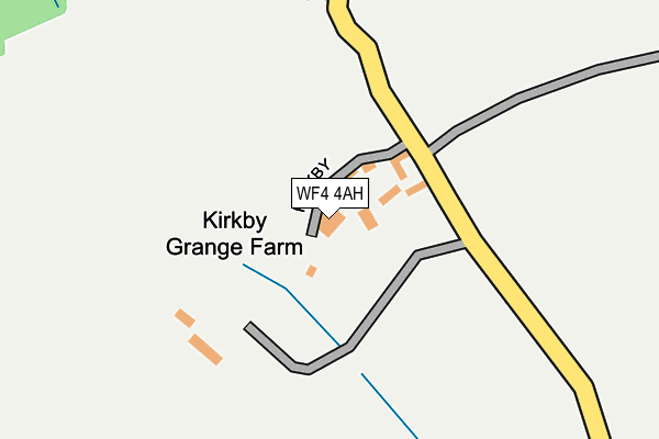 WF4 4AH map - OS OpenMap – Local (Ordnance Survey)
