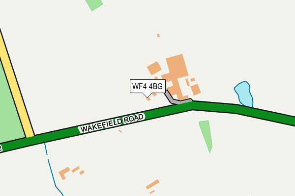 WF4 4BG map - OS OpenMap – Local (Ordnance Survey)