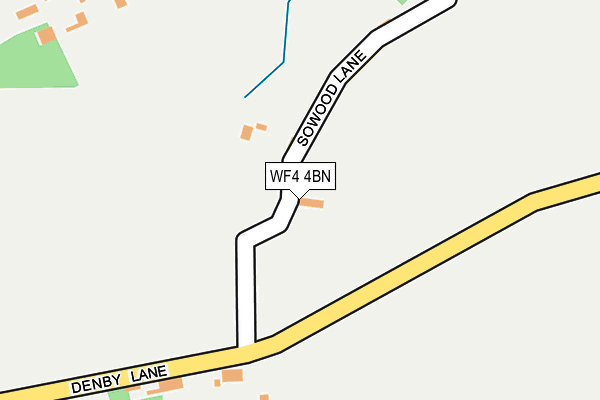 WF4 4BN map - OS OpenMap – Local (Ordnance Survey)