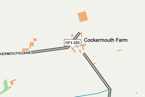 WF4 4BS map - OS OpenMap – Local (Ordnance Survey)