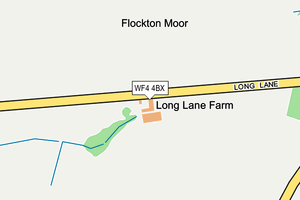 WF4 4BX map - OS OpenMap – Local (Ordnance Survey)