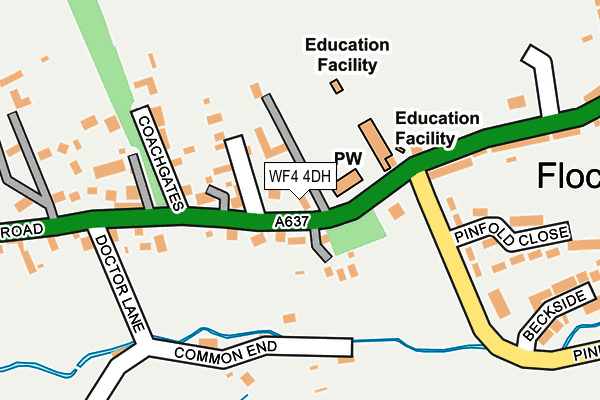 Map of OLIIVE BRANCH LIMITED at local scale