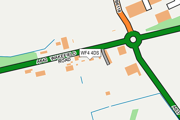 WF4 4DS map - OS OpenMap – Local (Ordnance Survey)