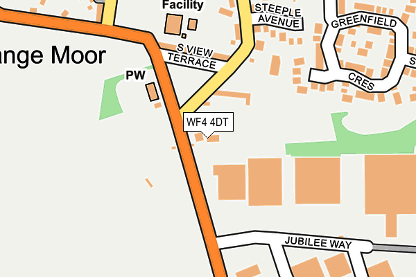 WF4 4DT map - OS OpenMap – Local (Ordnance Survey)