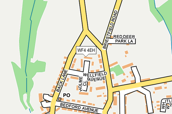 WF4 4EH map - OS OpenMap – Local (Ordnance Survey)